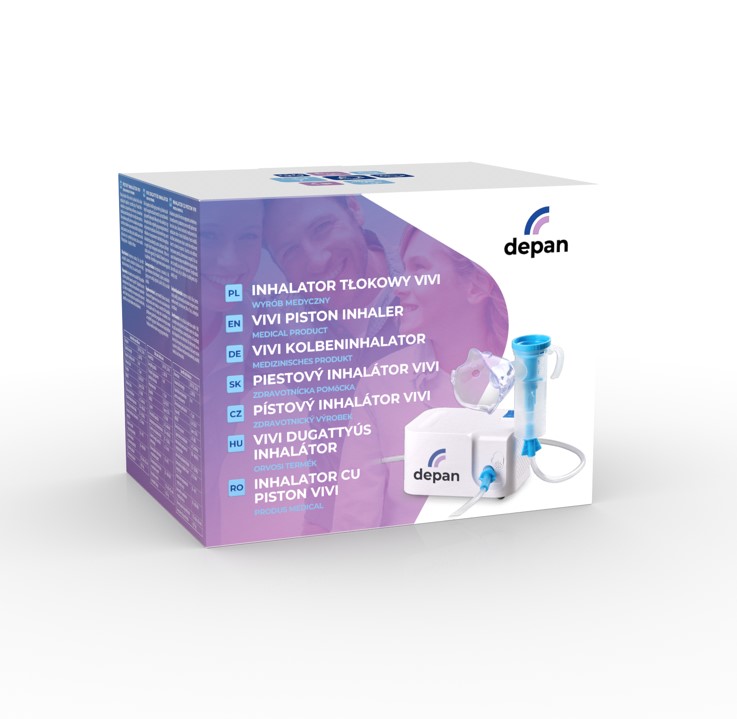 Pístový inhalátor Vivi pro dospělé
