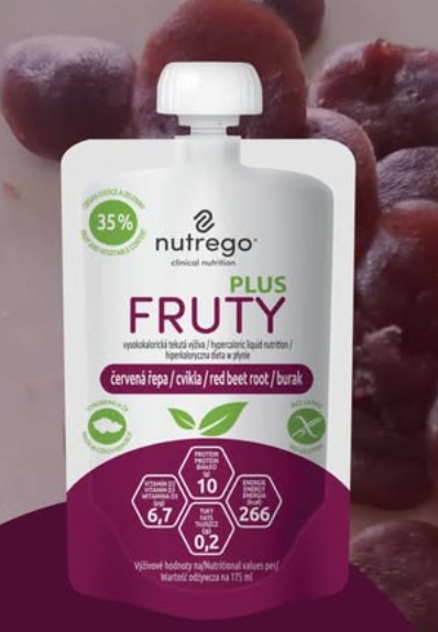 Nutrego Fruty Plus 175 ml Doplněk stravy z červené řepy