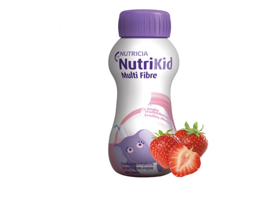 Nutricia NutriKid Multi Fibre jahoda 200ml