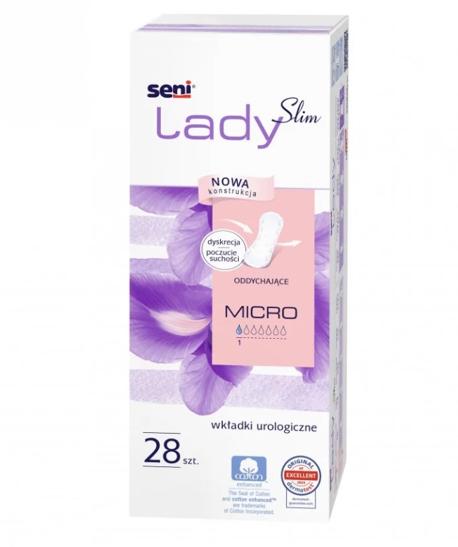 Urologické vložky 28ks Seni Lady Slim Micro