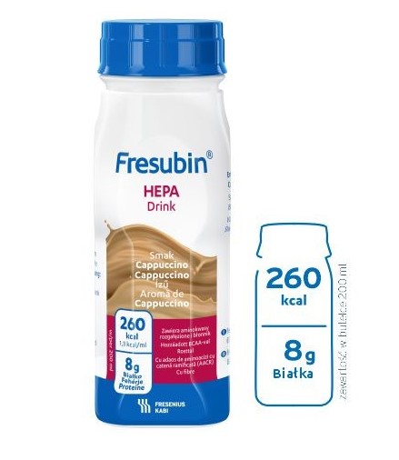 Fresubin Hepa drink 200ml cappuccino