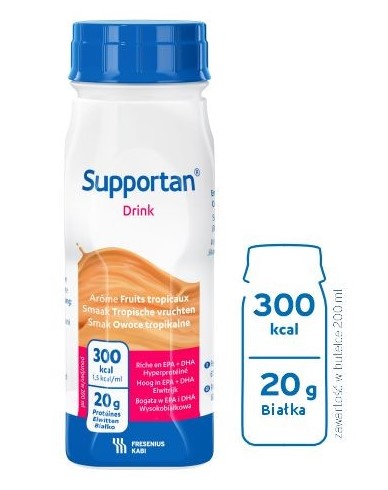 Fresenius Supportan DRINK 200ml tropické ovoce
