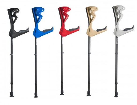 Loketní berle OPTI-COMFORT bílá