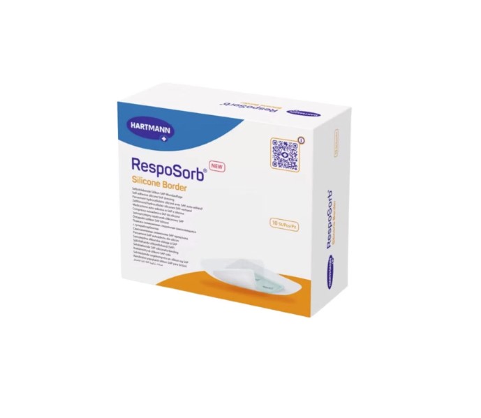 Resposorb Silikonový okraj 12,5* 12,5 cm 1ks