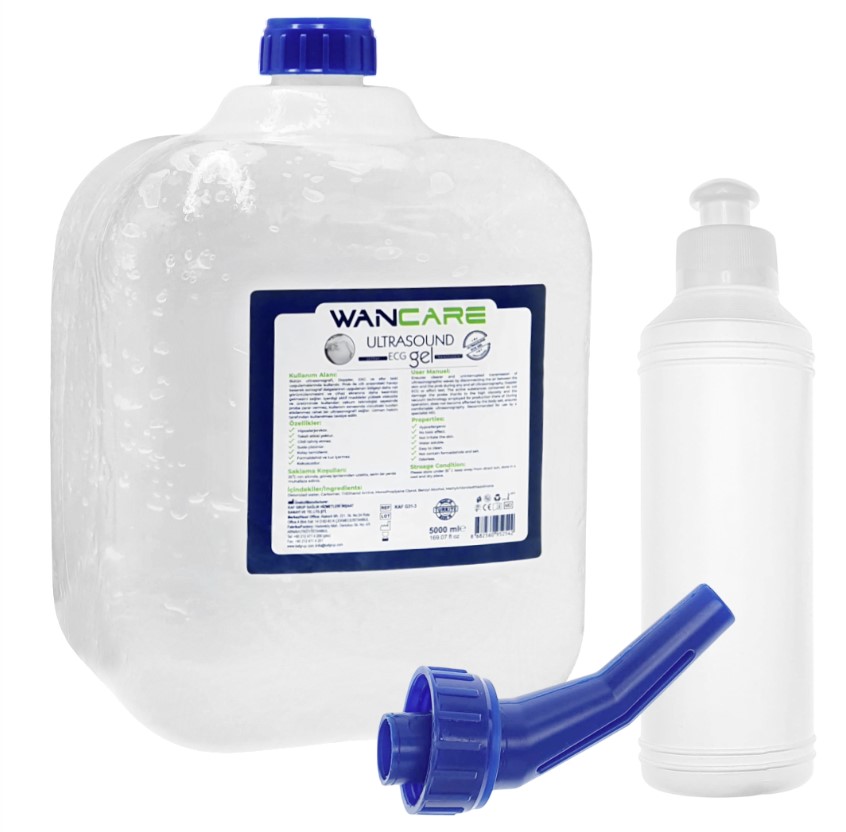 Gel pro ultrazvuk 5L čirý WANCARE