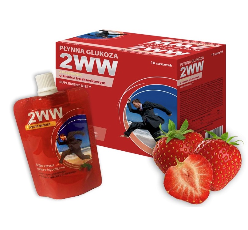 Glukóza 2WW 24ml 1ks pomerančová příchuť