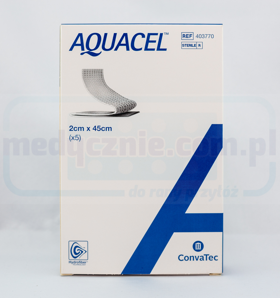 Aquacel 2*45cm obvaz z hydrovlákna 1ks