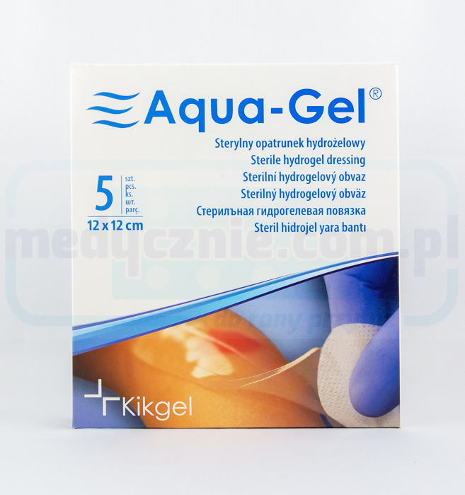 Aqua-Gel 12*12cm hydrogelový obvaz 1ks