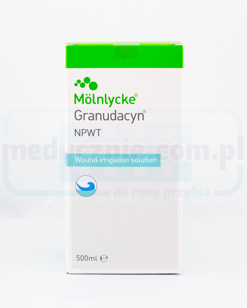 Granudacyn NPWT 500ml - roztok na výplach rány