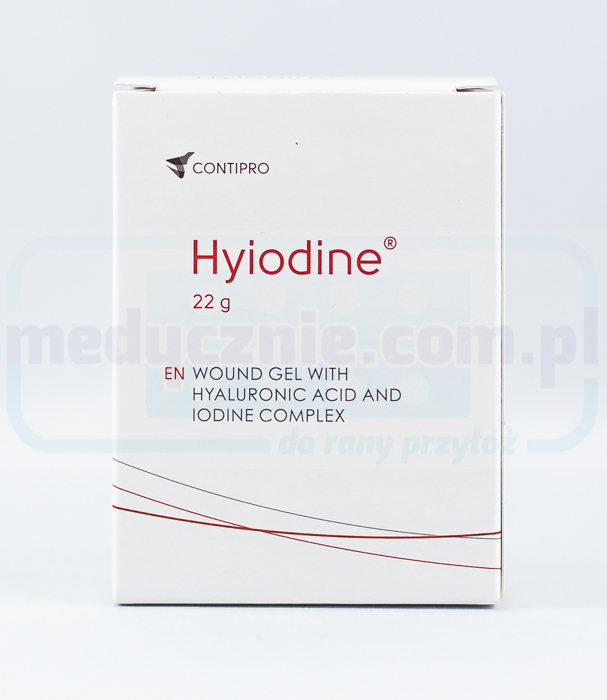 Hyiodine 22g jodový komplex s kyselinou hyaluronovou
