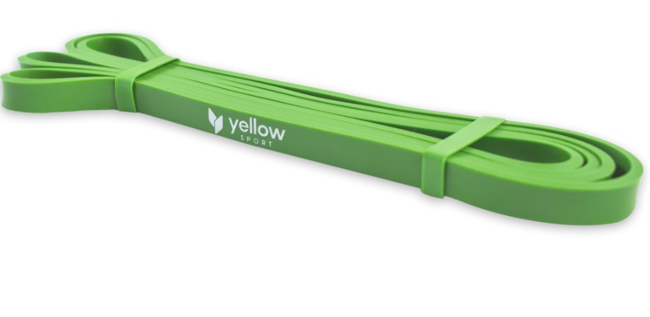 Cvičební guma žlutáPOWER Band zelená odpor 6 -11 kg