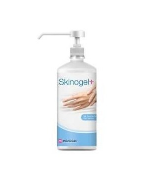 Skinogel+ 1L s pumpičkou pro chirurgickou a hygienickou dezinfekci rukou