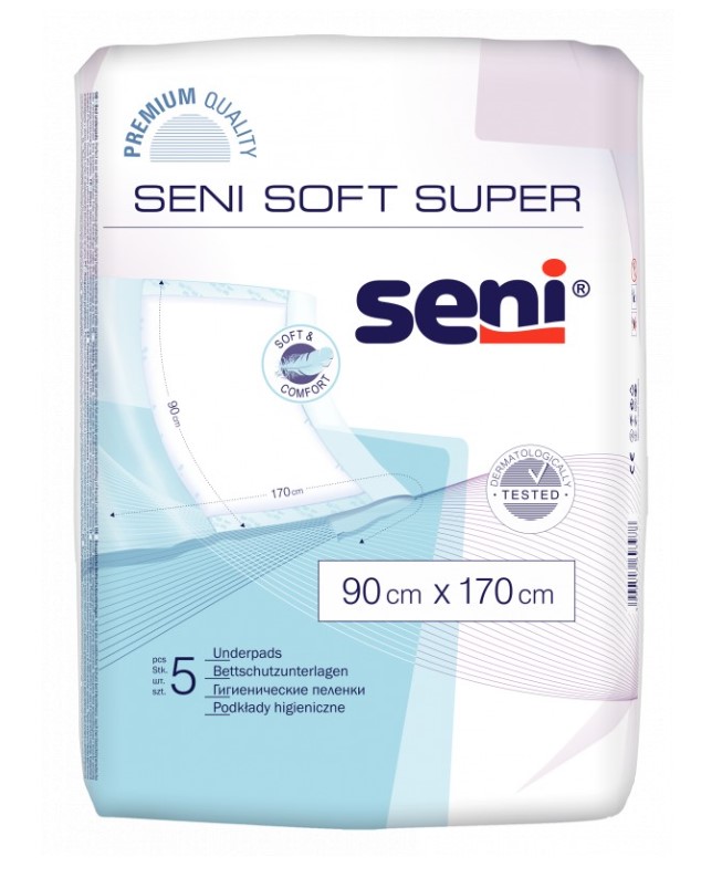 Ochranný Seni Soft Super nesterilní 90x170 5ks