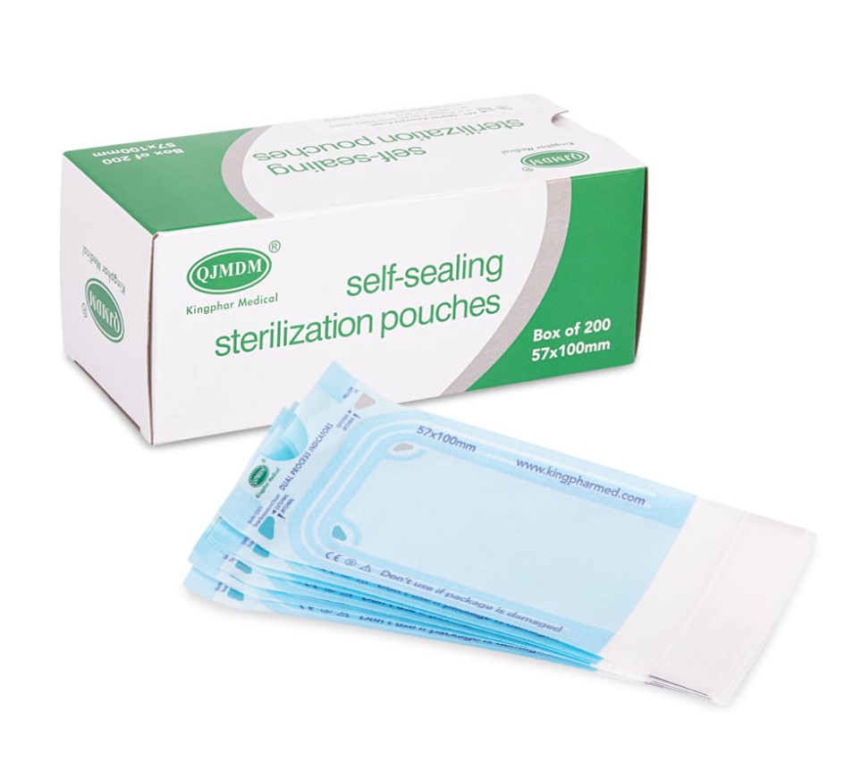 57mm *100mm 200ks sterilizačních fóliových sáčků