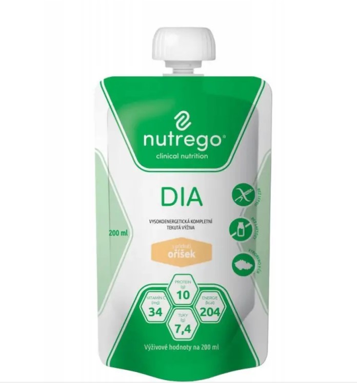 Nutrego DIA 12x200 ml vlašský ořech