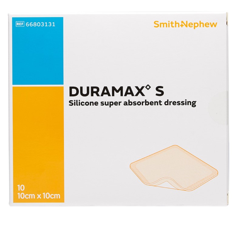 Duramax S 10* 10cm 1ks superabsorpční obvaz se silikonem