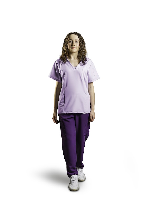 Zdravotnický set GAIA dámský fialový L