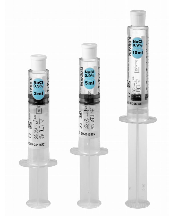 Fyziologický roztok NaCL v 10ml injekční stříkačce 1ks Omniflush