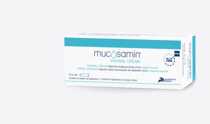 Mucosamin Vaginální krém 30g, 6 jednorázových aplikátorů, každý 5g