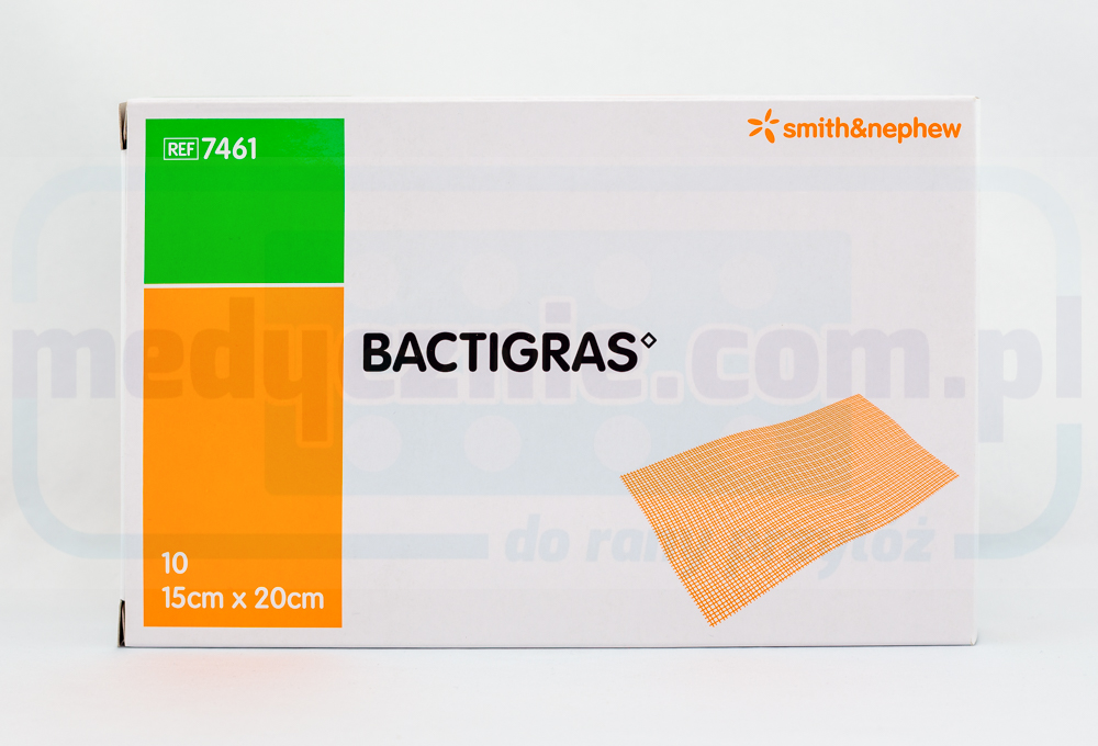 Bactigras 15*20cm parafínový obvaz 1ks - Obrázek 2