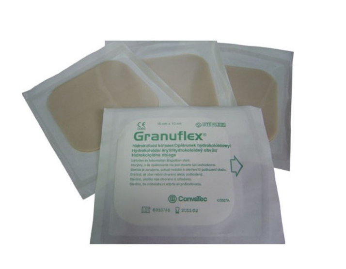 Hydrokoloidní obvaz Granuflex 20*20cm 1ks