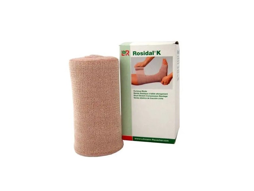 Rosidal K 10cm* 5m 1ks elastický kompresní obvaz s krátkou pružností