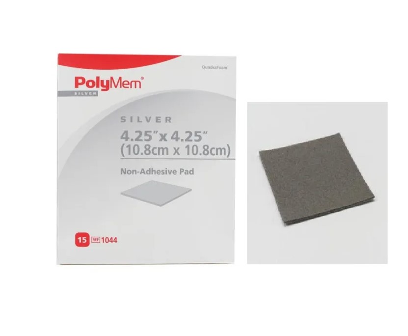 PolyMem Stříbrná 1044 Nepřilnavá podložka 10,8x10,8cm 1ks