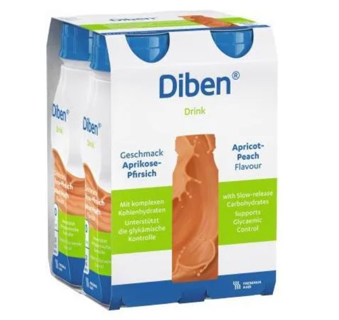 Fresenius Diben Drink 4x200ml meruňka-broskev
