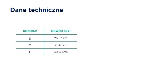Stabilizační límec typu L Philadelphia s tracheotomickým otvorem - Obrázek 2