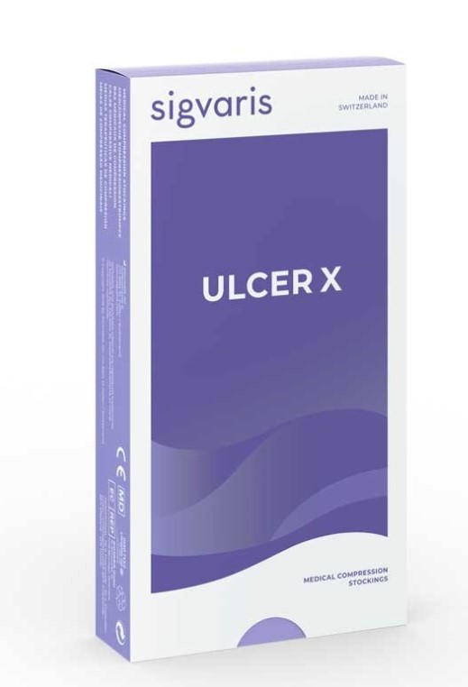 Speciality ULCER X, S krátké béžové podkolenky pro léčbu žilních ulcerací - Obrázek 2