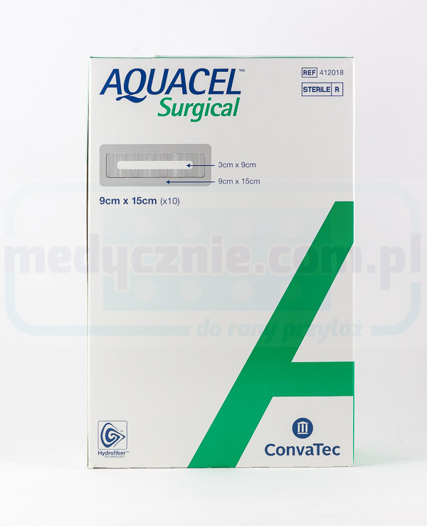Aquacel chirurgický 9*15cm 1ks
