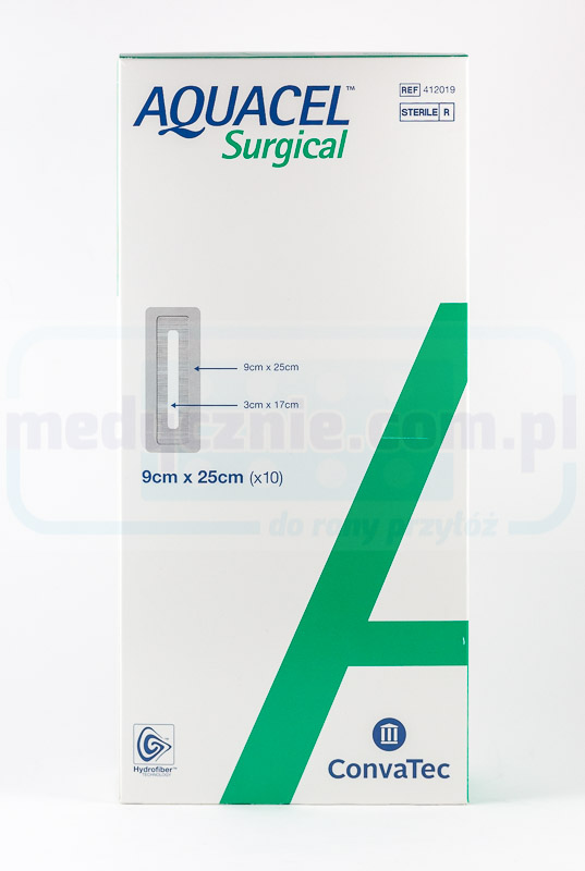 Aquacel chirurgický 9*25cm 1ks