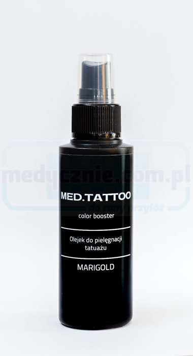 MED.TATTOO COLOR BOOSTER - olej na péči o tetování 100ml
