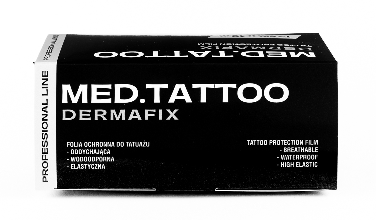 MED.TATTOO DERMAFIX 15cm* 10m ochranná fólie na tetování - Obrázek 2