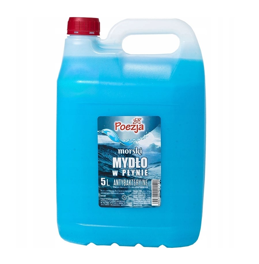 Tekuté mýdlo s mořskou vůní, 5 l, antibakteriální