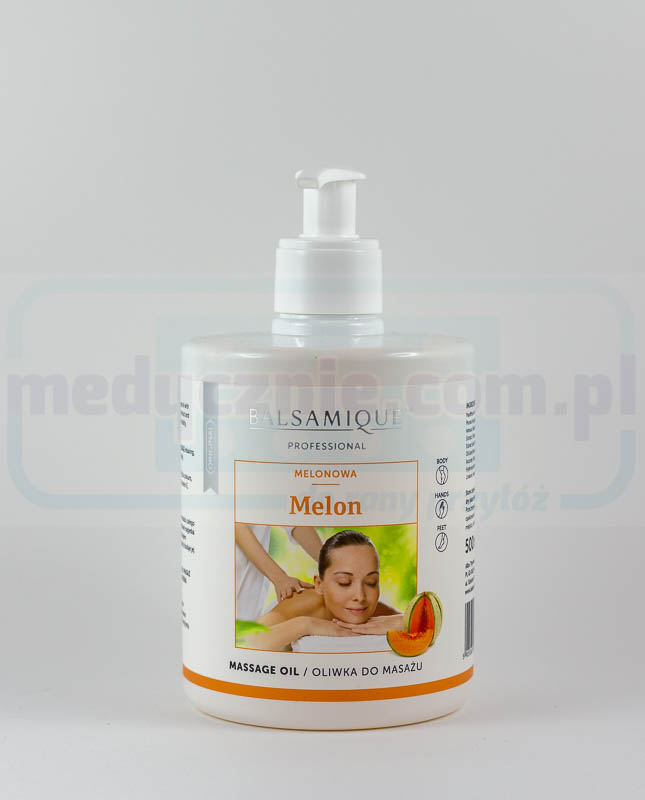 Melounový masážní olej 500ml BALSAMIQUE