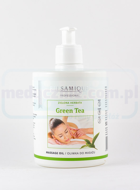 Masážní olej ze zeleného čaje 500ml BALSAMIQUE