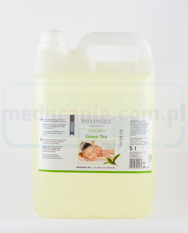 Masážní olej ze zeleného čaje 5L BALSAMIQUE