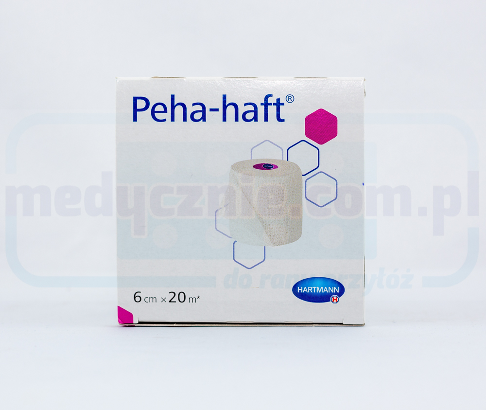 Elastická podpůrná páska Peha-Haft 20 m * 6 cm 1 ks