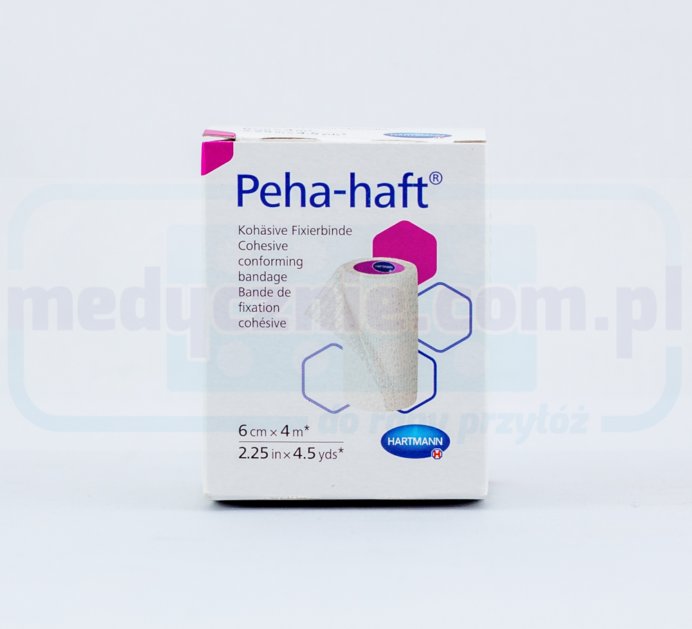 Elastická podpůrná páska Peha-Haft 4 m * 6 cm 1 ks