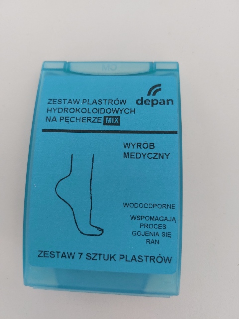 DEPAN náplasti na puchýře 7 ks.