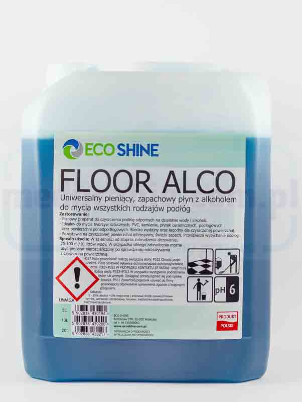 Čistič podlah s alkoholem - Floor Alco 5L ECO SHINE