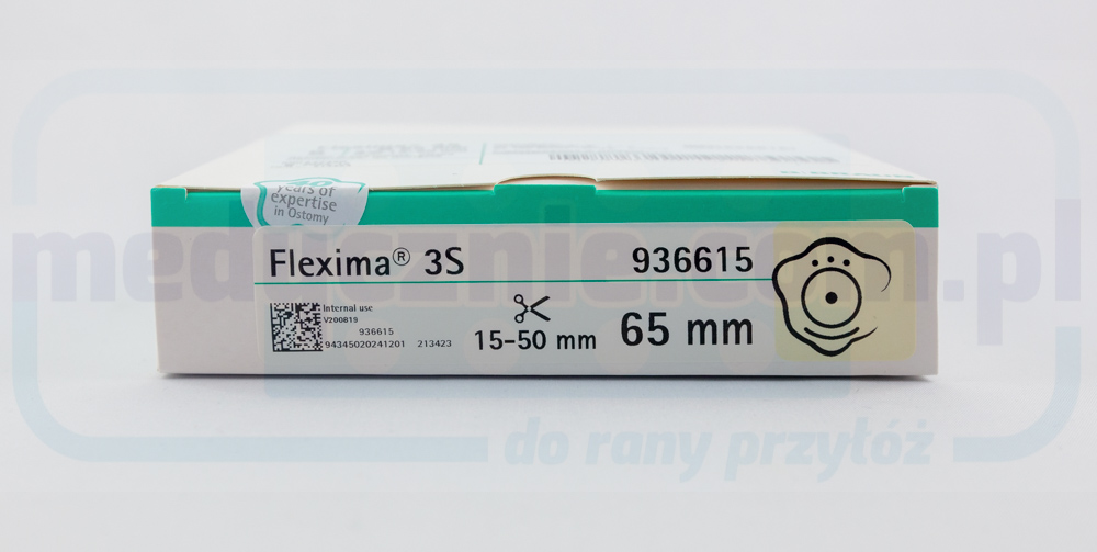 Destičky na stomické sáčky FLEXIMA 3S Ø 65 mm (č. 936615)